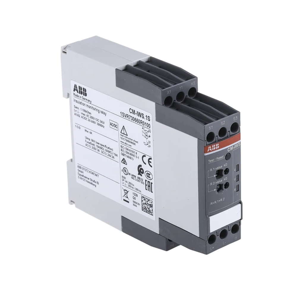 ABB Insulation Monitoring Relay With SPDT Contacts